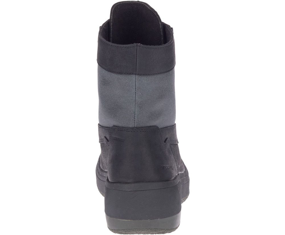 Merrell Støvler Dame - Haven Mid Lace Waterproof - Sort - OAS738042